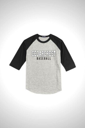 Cedarcrest Baseball and Softball Sport-Tek® Youth Colorblock Raglan Jersey