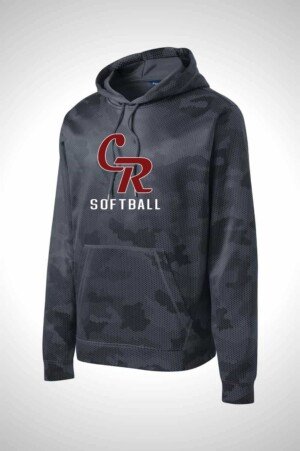 Cedarcrest Baseball and Softball Sport-Tek® Sport-Wick® CamoHex Fleece Hooded Pullover