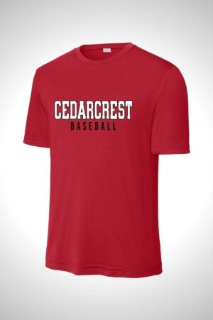 Cedarcrest Baseball and Softball Sport-Tek® PosiCharge® Competitor™ Tee
