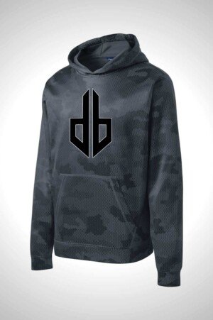 Dirtbags Sport-Tek® Youth Sport-Wick® CamoHex Fleece Hooded Pullover