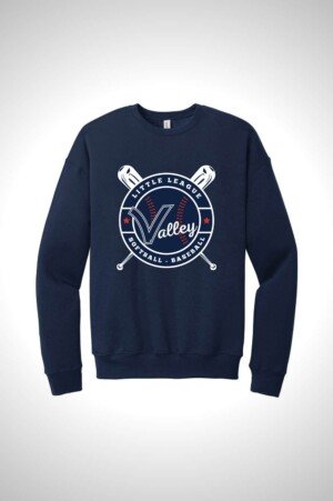Valley Little League BELLA+CANVAS® Unisex Sponge Fleece Drop Shoulder Sweatshirt