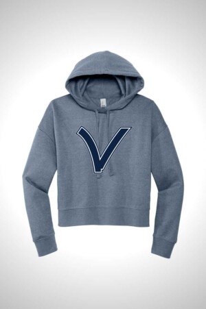 Valley Little League District® Women’s Modest Crop V.I.T.™ Fleece Hoodie