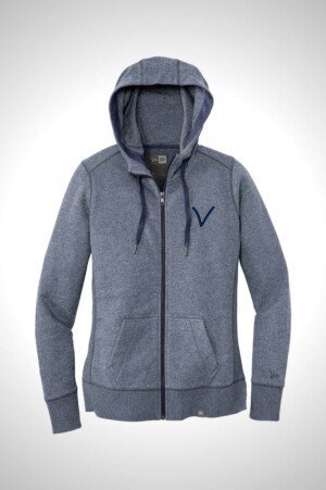 Valley Little League New Era® Women's French Terry Full-Zip Hoodie