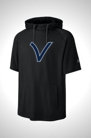 Valley Little League Richardson Charge Performance Fleece Short Sleeve Hoodie