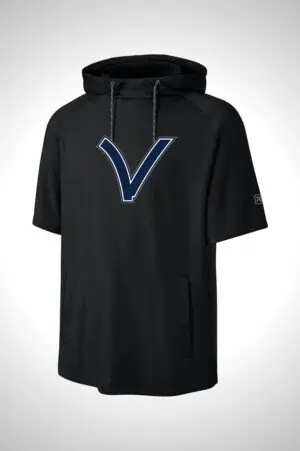 Valley Little League Richardson Charge Performance Fleece Short Sleeve Hoodie