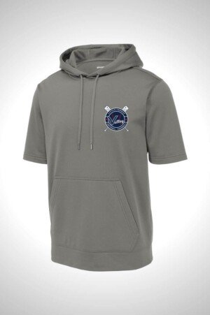 Valley Little League Sport-Tek® Sport-Wick® Fleece Short Sleeve Hooded Pullover