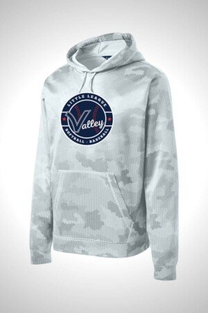 Valley Little League Sport-Tek® Sport-Wick® CamoHex Fleece Hooded Pullover