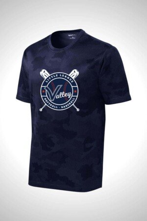 Valley Little League Sport-Tek® Youth CamoHex Tee