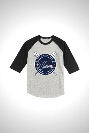 Valley Little League Sport-Tek® Youth Colorblock Raglan Jersey