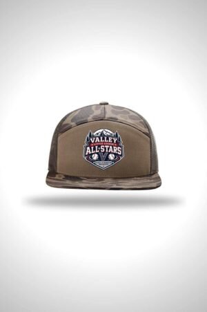 Valley Little League All-Stars Richardson Printed 7-Panel Trucker