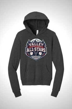Valley Little League All-Stars Youth Sponge Fleece Pullover Hoodie