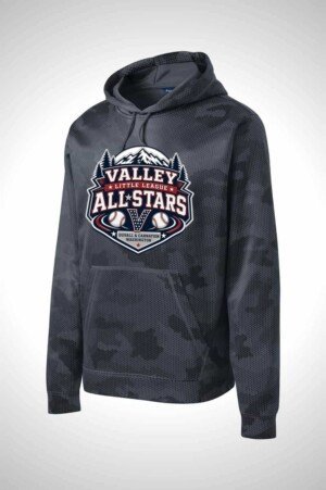 Valley Little League All-Stars Sport-Tek Sport-Wick CamoHex Fleece Hooded Pullover