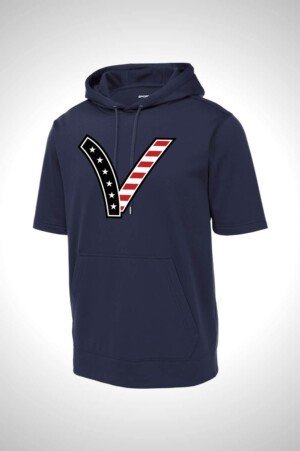 Valley Little League All-Stars Sport-Tek Sport-Wick Fleece Short Sleeve Hooded Pullover