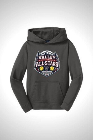 Valley Little League All-Stars Sport-Tek Youth Sport-Wick Fleece Hooded Pullover