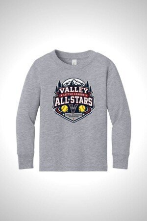 Valley Little League All-Stars Toddler Jersey Long Sleeve Tee