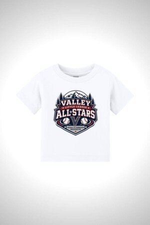 Valley Little League All-Stars Infant Jersey Short Sleeve Tee