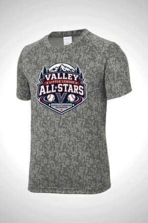 Valley Little League All-Stars Sport-Tek Youth Digi Camo Tee