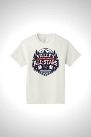 Valley Little League All-Stars BELLA+CANVAS Unisex 6-Ounce Heavyweight Tee