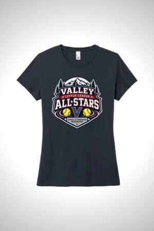 Valley Little League All-Stars District Women’s Perfect Tri Tee