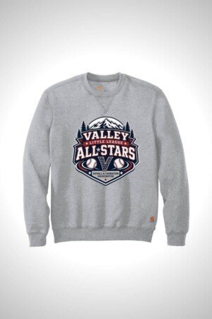 Valley Little League All-Stars Carhartt Midweight Crewneck Sweatshirt