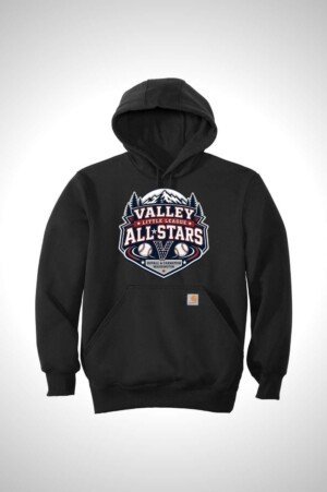 Valley Little League All-Stars Carhartt Rain Defender Paxton Heavyweight Hooded Sweatshirt