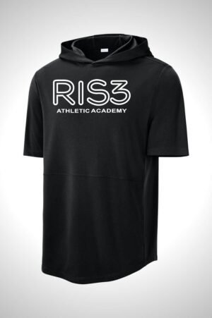 Ris3 Sport-Tek Club Short Sleeve Hoodie