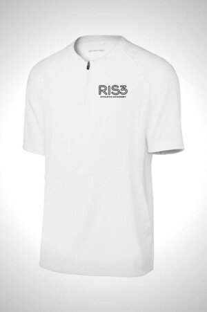 Ris3 Sport-Tek® Repeat 1/2-Zip Short Sleeve Jacket