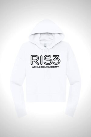 Ris3 District Women’s Modest Crop V.I.T. Fleece Hoodie