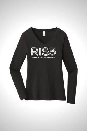 Ris3 District Women’s Very Important Tee Long Sleeve V-Neck