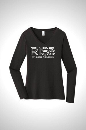Ris3 District® Women’s Very Important Tee® Long Sleeve V-Neck