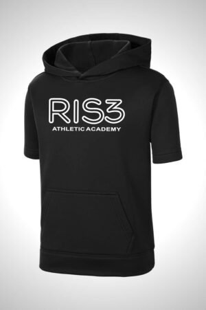 Ris3 Sport-Tek Sport-Tek Youth Sport-Wick Fleece Short Sleeve Hooded Pullover