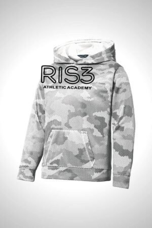 Ris3 Sport-Tek Youth Sport-Wick CamoHex Fleece Hooded Pullover