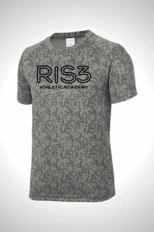 Ris3 Sport-Tek Youth Digi Camo Tee