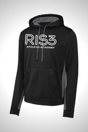 Ris3 Sport-Tek® Sport-Wick® Fleece Colorblock Hooded Pullover