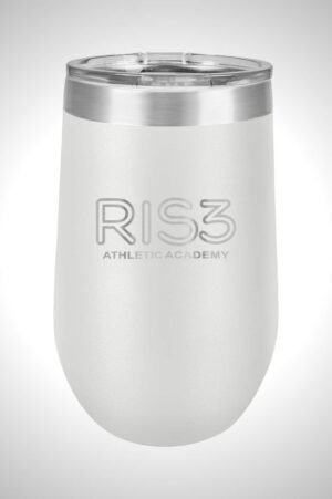 RIS3 16 oz. Stemless Wine Tumbler with Lid