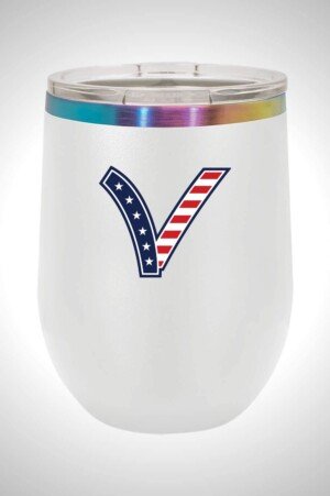 Valley Little League All-Stars 12 oz. Stemless Wine Tumbler with Lid