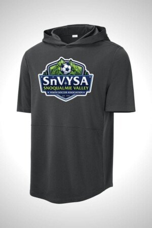 Snoqualmie Valley Youth Soccer Association Sport-Tek Club Short Sleeve Hoodie