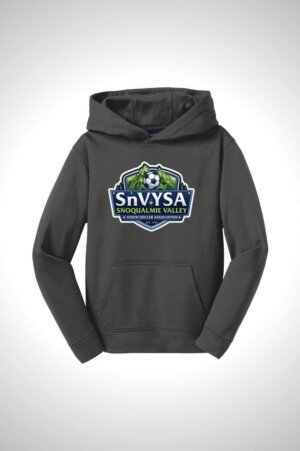 Snoqualmie Valley Youth Soccer Association Sport-Tek Youth Sport-Wick Fleece Hooded Pullover
