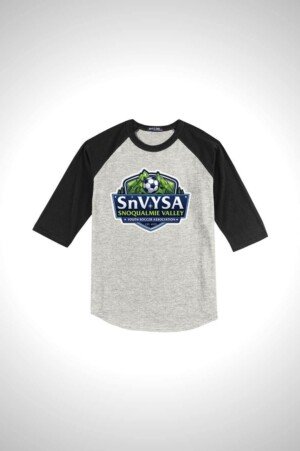 Snoqualmie Valley Youth Soccer Association Sport-Tek Youth Colorblock Raglan Jersey
