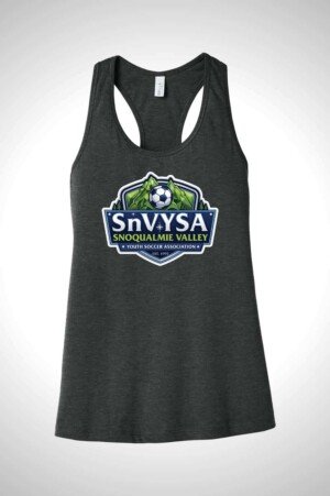 Snoqualmie Valley Youth Soccer Association Women’s Jersey Racerback Tank