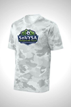 Snoqualmie Valley Youth Soccer Association Sport-Tek CamoHex Tee