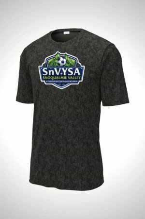 Snoqualmie Valley Youth Soccer Association Sport-Tek Digi Camo Tee
