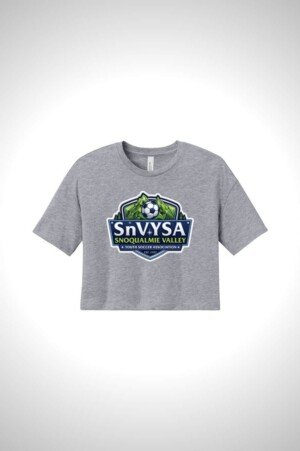 Snoqualmie Valley Youth Soccer Association Women’s Jersey Crop Tee