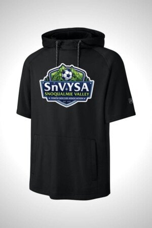 Snoqualmie Valley Youth Soccer Association Richardson Charge Performance Fleece Short Sleeve Hoodie