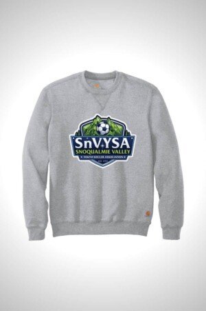 Snoqualmie Valley Youth Soccer Association Carhartt Midweight Crewneck Sweatshirt