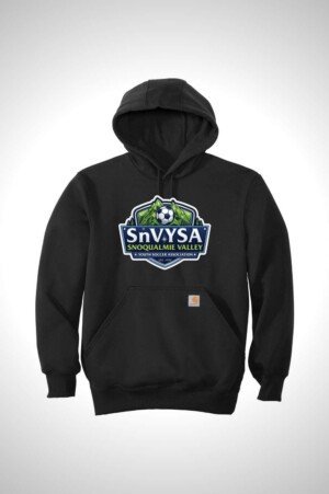 Snoqualmie Valley Youth Soccer Association Carhartt Rain Defender Paxton Heavyweight Hooded Sweatshirt