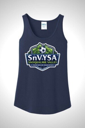Snoqualmie Valley Youth Soccer Association Women’s Core Cotton Tank Top