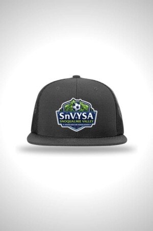 Snoqualmie Valley Youth Soccer Association Richardson Acrylic-Wool Blend Flatbill Trucker