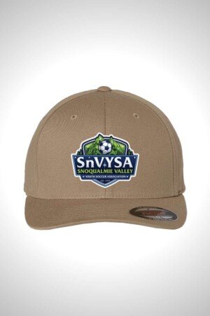 Snoqualmie Valley Youth Soccer Association Flexfit V-Flexfit Cotton Twill Cap