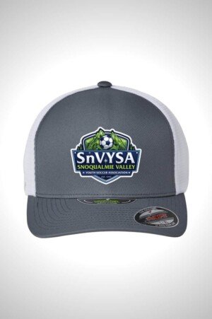 Snoqualmie Valley Youth Soccer Association Flexfit Unipanel Trucker Cap